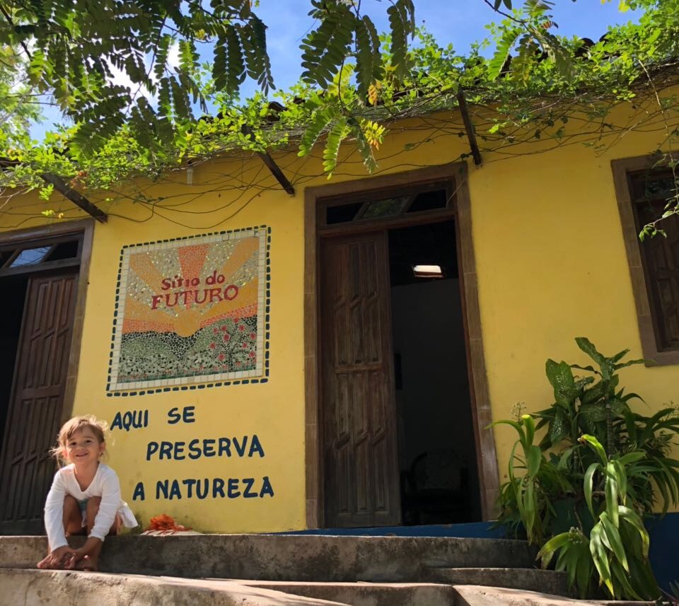Joana preserva o sítio