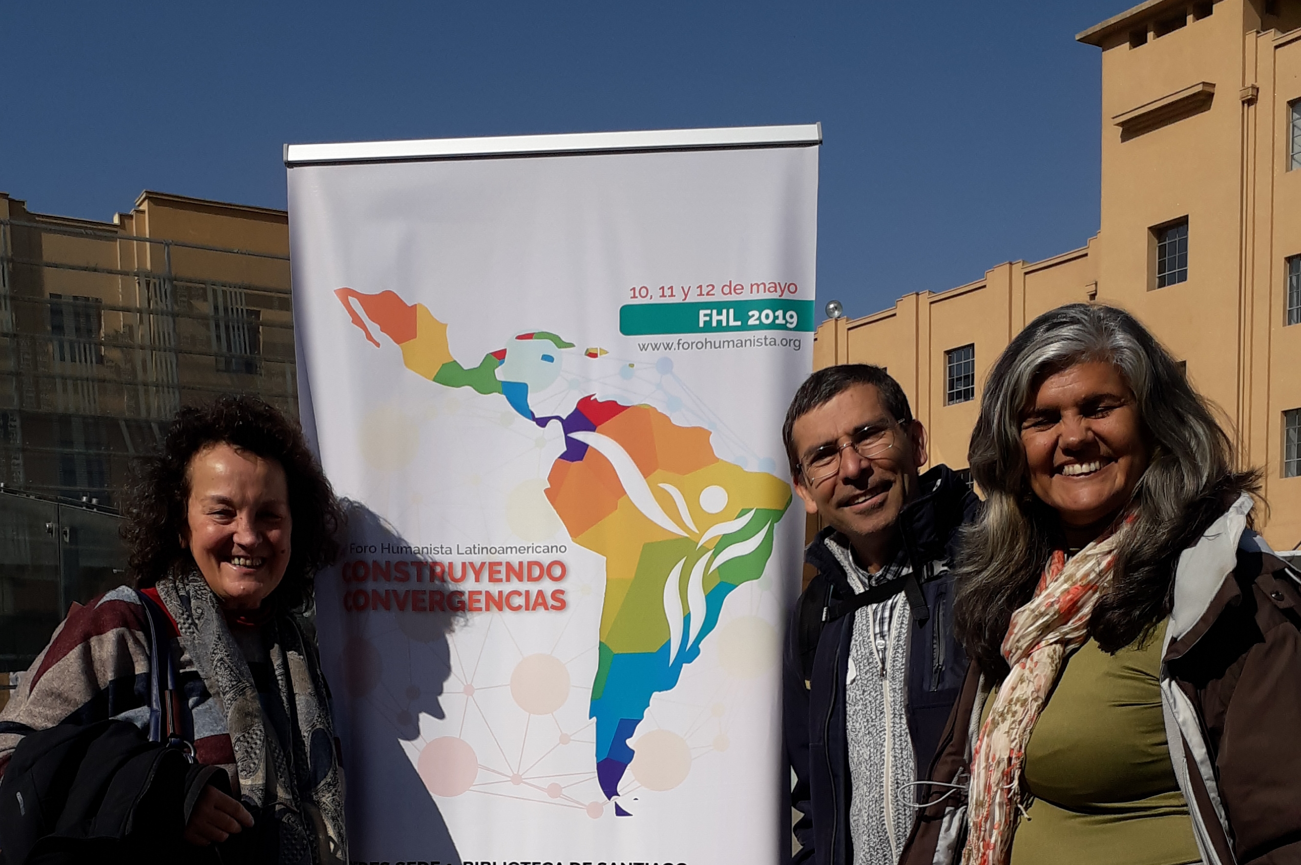 Alicia, ricardo, eu forum humanista maio 2019 santiago
