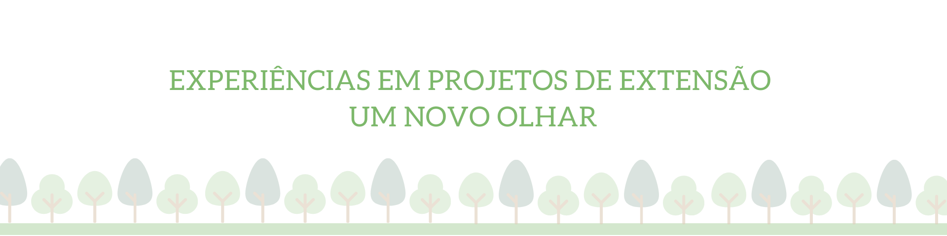 Experiencias em proj de extensao