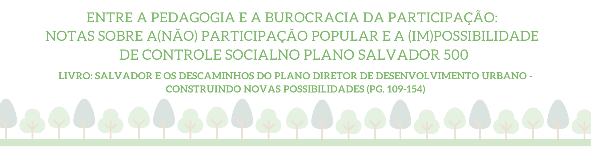 Entre a pedagogia e a burocracia...