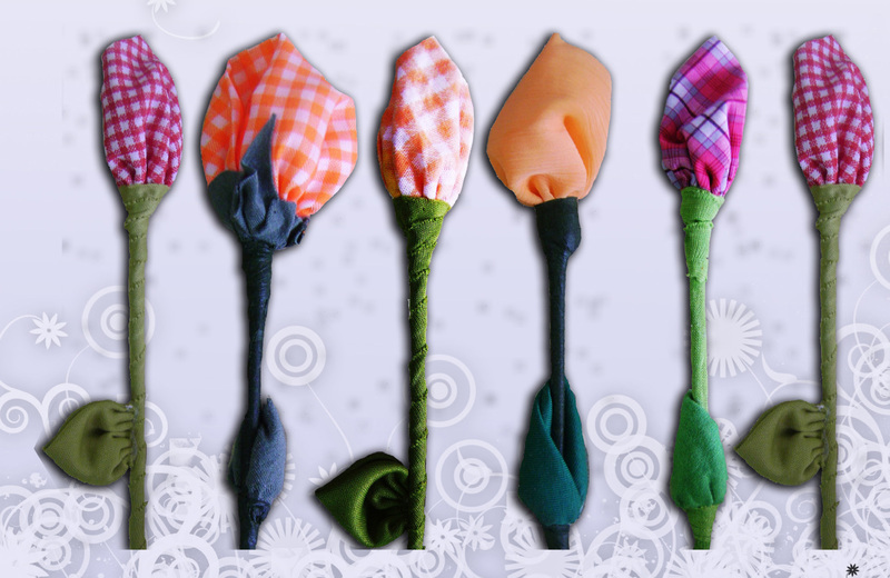 Flor de pano