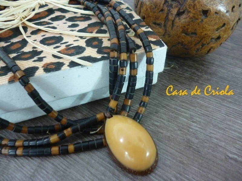 Colar embalagem porta trecos