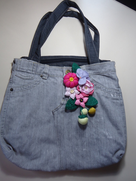 Bolsa cinza arlete