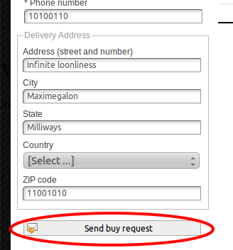 Send request