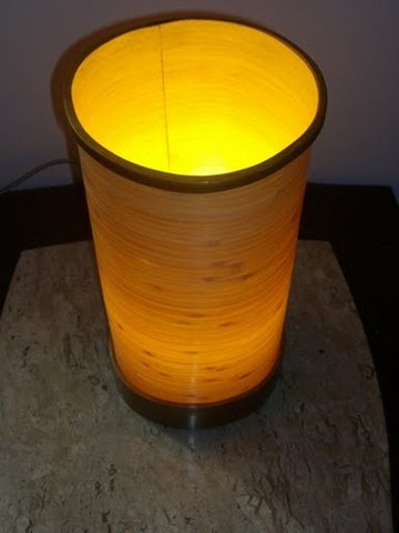 Lum bambu laminado display