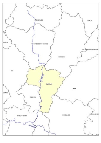 Rio xopoto mapa display