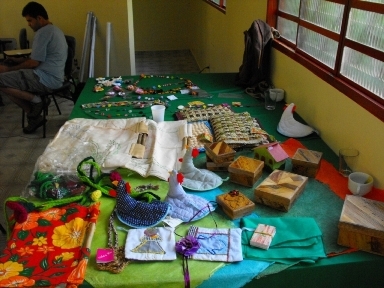 Produtos espírito santo display