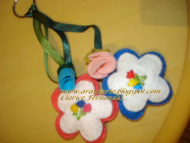 Chaveiro flores 1 display
