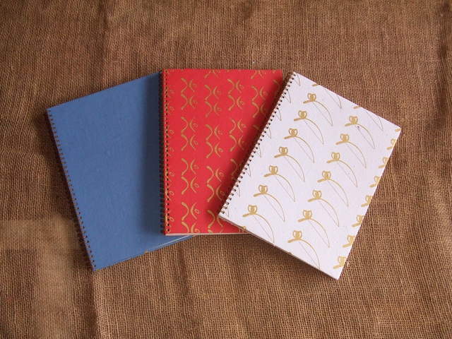 Caderno com estampa display