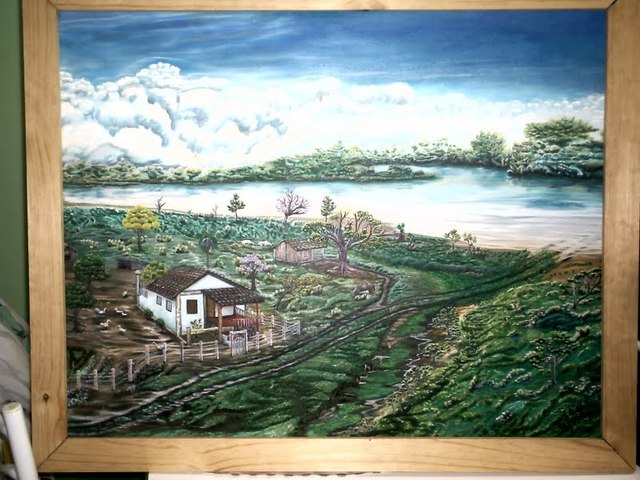 Fazenda no pantal onde iber moro qdo criança display