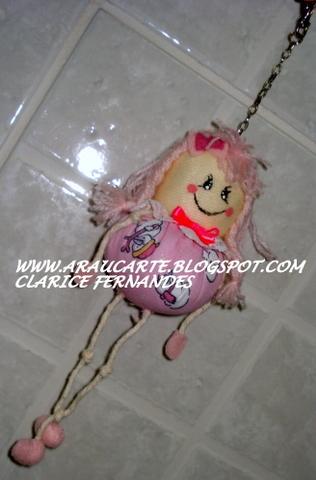 Chaveiro boneca 1 display