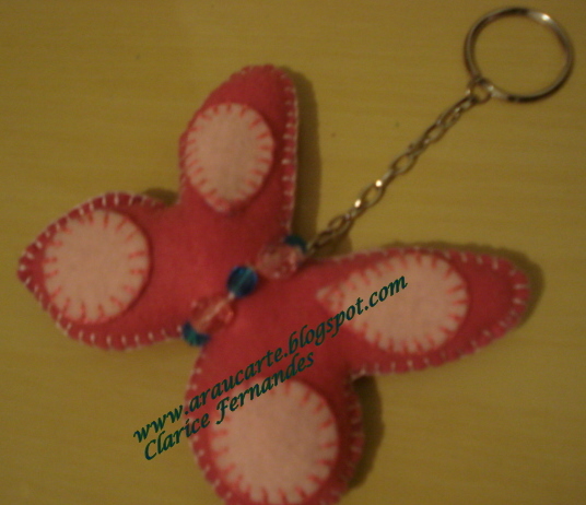 Chaveiro borbo pink display