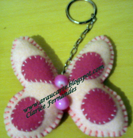 Chaveiro borbo rosa display
