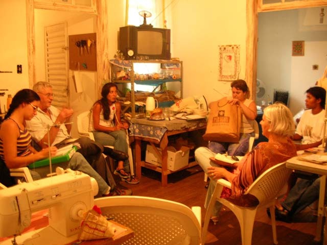 7º encontro sacoleco 4   raizes do café display