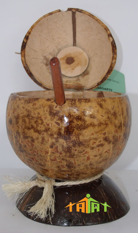 Enfeite de coco cópia display