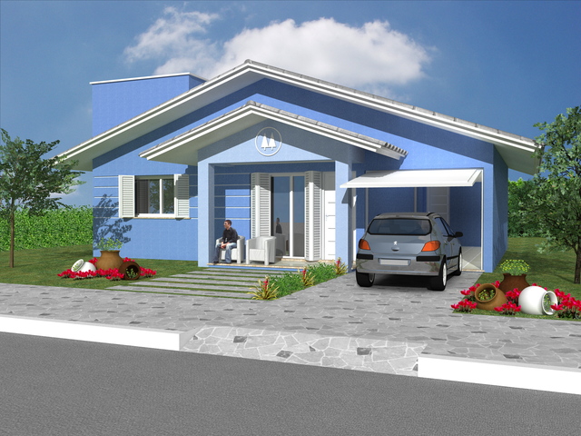 Casa 2dorm com garagem display