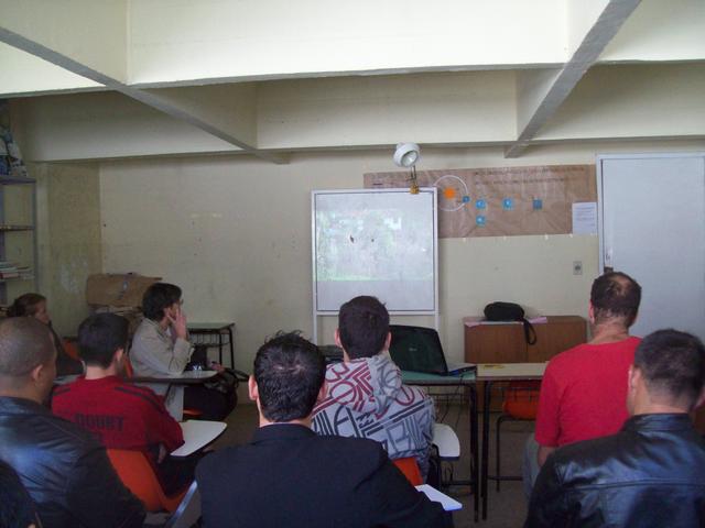Oficina de es no instituto penal de viamão display