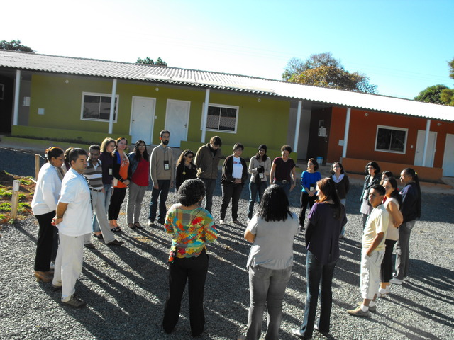 Roda abertura display