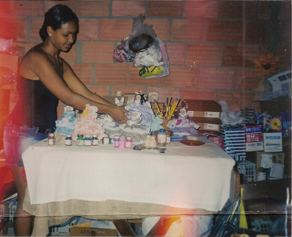 Patricia na produÇÃo display