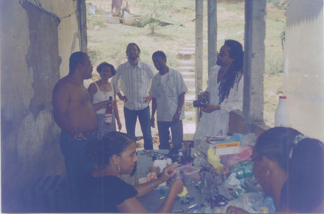 Visita do idaco no empreeendimento display
