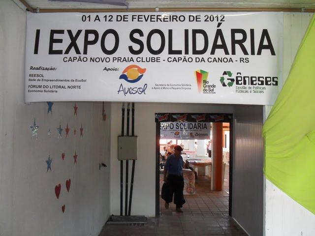 Espo solidÁria feira display