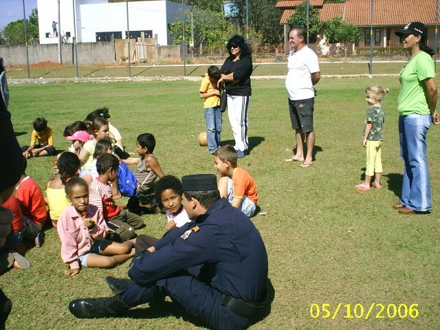 Comemoração do dia da criança ano 2006 display