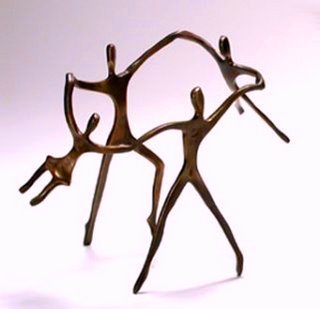 Escultura de ciranda display