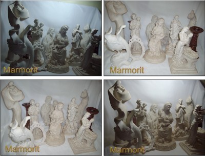 Peças em marmorit 1b display