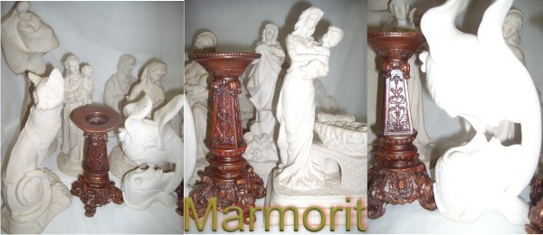 Peças em marmorit 1f display