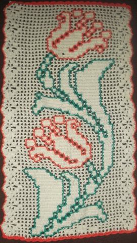 Tapete  trabalhado  display