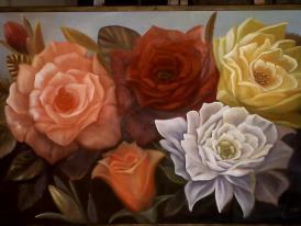 Ost rosas display