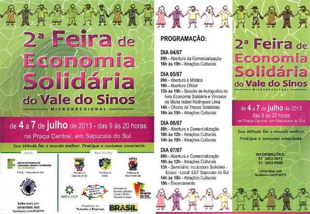 Feira sinos display