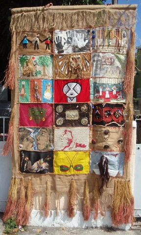 Afro bras. display