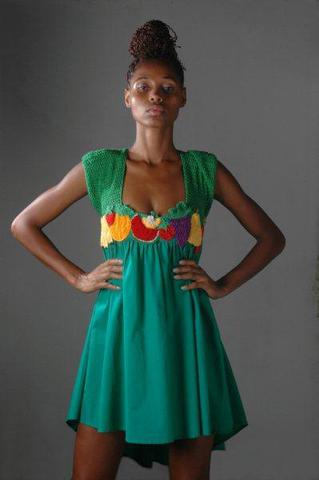 Comercio justo   vestido parati display