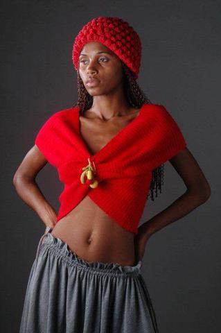 Comercio justo  blusa transpassada display