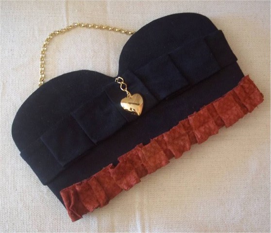 Bolsa coraçao display
