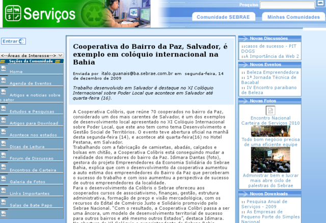 Colibris sebrae display