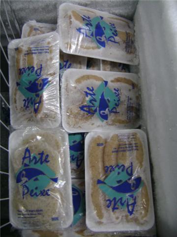 Produtos arte peixe display