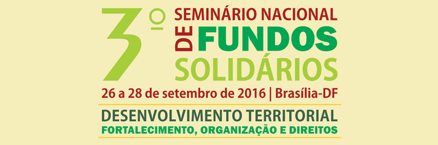 3o semnacional fundossolidarios capa display