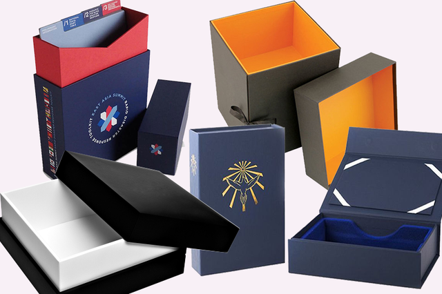 Custom rigid boxes 1 display
